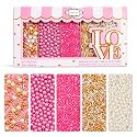Confect Pretty in Pink Sprinkles Mix – Blush Pink, Silver &amp; White Pearl Dragees, Sky Blue &amp; Pink Jimmies, Sparkling Sugar – Cake Decorating Sprinkles for Cupcakes, Cookies &amp; Party Treats - 140 Gms