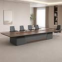 Conference and Meeting Table for Office Furniture, Modern Boardroom Table, Executive Meeting Desk for Conference Room (MCT-118_MDFL_L8W4)