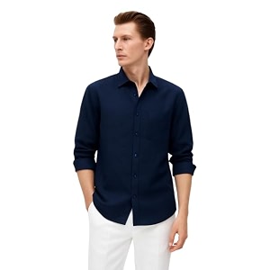Men Cotton Blend Full Sleeve Shirt Stylish