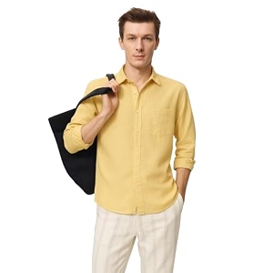 Men Cotton Blend Full Sleeve Shirt Stylish