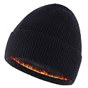 Connectyle Kids Beanie Hat Warm Winter Hats for Boys Girls Fleece Lined Knit Kids Hat for Ages 1-5