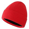 Connectyle Kids Beanie Hat Warm Winter Hats for Boys Girls Fleece Lined Knit Kids Hat for Ages 1-5