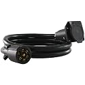 Conntek 10110-072EX 7-Way Travel Trailer Extension Cord (6-Feet)