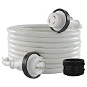Conntek 17930-025RE Marine Shore Power 30 Amp Cordset with Light Indicator (Safe-T Glow, 25-Feet)