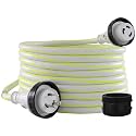 Conntek 17930-050RE 30Amp NEMA L5-30P to NEMA L5-30R Marine Shore Power with Light Indicator (Safe-T Glow, 50-Feet)