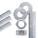 Conquest A307 Hot Dip Galvanized Threaded Rod 7/8"-9 x 18
