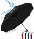 Conquest Large Umbrella (24.5 inch) for Men and Women 3 Fold with Automatic Open & Close Umbrella