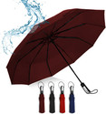 Conquest Large Umbrella (24.5 inch) for Men and Women 3 Fold with Automatic Open & Close Umbrella