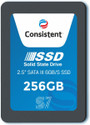 CONSISTEN ssd 256 GB Desktop Black SATA
