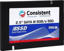 Consistent S7 SSD 256 GB All in One PC's, Desktop, Laptop, Network Attached Storage, Servers, Surveillance Systems Black SATA III Internal Solid State Drive (SSD) (256 CON SSD)