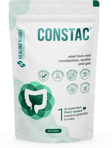 healing hands constac granules mild constipation relief patented gentle non-habit-forming