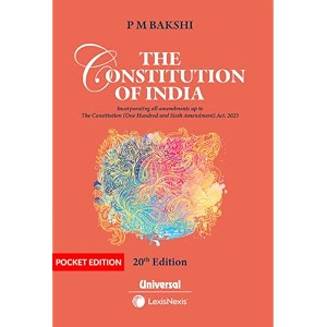 the constitution of india 20e pocket edition