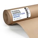 Construction Paper 36" x 1992" (166 feet, 498 sq.ft.) – Extra Thick Floor Covering for Protection (20 mil, 200 lbs) - Contractor Paper for Remodeling &amp; Surface Protection by IDL Packaging