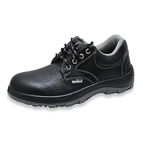 Contablue Mens Leather Industrial Safety Shoes Lightweight