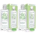 Biotrue Contact Solution, Multi-Purpose Solution with Lens Case, Cleans, Conditions, Hydrates, Disinfects, Removes Protein, Dirt & Debris, Contact Lens Cleaner & Storage, 10 Fl Oz (Pack of 2)