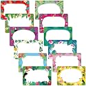 Containlol 240 Pcs Name Tag Stickers for School, Hawaii Style