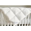 Continental Bedding Serenity Toddler Down Comforter 700 Fill Power White Down Duvet Insert 100% Cotton Shell White, 33x42