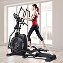 Control Elliptical Machine Stepper Space Walk Machine Indoor Exercise Bike Equipment Gym Large Front-Drive Walk Space I
