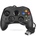 Controller Replacement for Xbox Controller S-Type/Original Xbox Controller,Classic Controller Compatible with Original Xbox Console(Black)