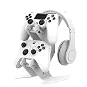 NBCP Controller Stand, Headphone Holder, Universal Adjustable Game Controller Headset Hanger Mount for All Universal Gaming PS5 Accessories, Xbox Sony PS4 Nintendo Switch