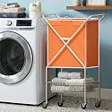 Convenient Laundry Basket with Wheels3634 High Easy