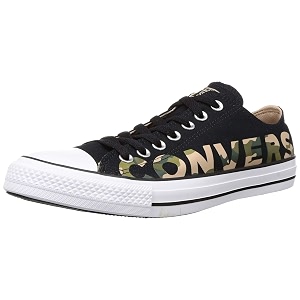 Converse Unisex Adult Black Multi White