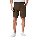COOFANDY Men's Casual Shorts 9 Inch Flat Front Lightweight Summer Shorts