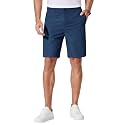 COOFANDY Men's Casual Shorts 9 Inch Flat Front Lightweight Summer Shorts