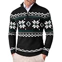 COOFANDY Men39s Quarter Zip Up Sweaters Slim