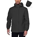 COOFANDY Men39s Rain Jacket Waterproof With Hood