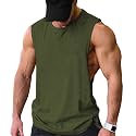 COOFANDY Men Workout Tank Top 2 Pack Gym Bodybuilding Sleeveless T Shirts