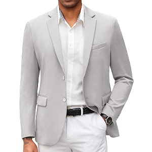 COOFANDY Mens Casual Blazer Slim Fit Suit