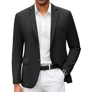 COOFANDY Mens Casual Blazer Slim Fit Suit