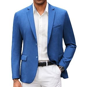 COOFANDY Mens Casual Blazer Slim Fit Suit