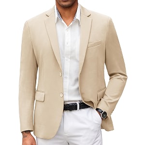COOFANDY Mens Casual Blazer Slim Fit Suit