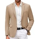 COOFANDY Mens Casual Blazer Slim Fit Suit