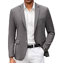 COOFANDY Mens Casual Blazer Slim Fit Suit