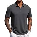 COOFANDY Mens Polo Shirts Short Sleeve Casual Summer Polo Tee Collared Tops