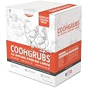 COOHGRUBS 5LB Non-GMO Dried Black Soldier Fly Larvae Chicken Treats