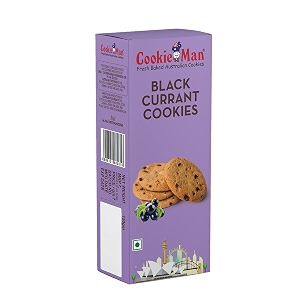 cookieman black currant cookies - 150g