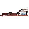 CookTalk® Imported Wooden Made Water Rower Rowing Machine with Bluetooth-Enabled for Rower Exercise