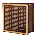 Wooden Money Saving Box | Cash Saver Money Box with Counting Target | 1,00,000 Savings Challenge Piggy Bank | Coin &amp; Cash Bank for Boys, Girls and Adult | Durable &amp; Eco-Friendly| Modern