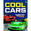 Cool Cars Colouring Book for Kids: 50 Awesome Colouring Pages of Supercars, Hypercars, Race Cars and Classic Cars for Boys and Girls Aged 5 and up.