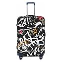 Cool Graffiti Elasticity Luggage Protection Cover Travel Scratch Resistant Suitcase Covers X-Large (29-32 inch suitcase)