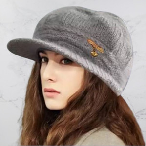 cool indians self design solid woven beanie