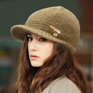 cool indians self design solid woven beanie