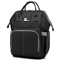CoolBELL Tiny-Tots Multifunctional Diaper Bag/Backpack/Nappy Bag/Handbag Cum Maternity Bag with Bottle Organizer &amp; Tissues Dispensing Pocket in Nylon Fabric for Moms During Trave