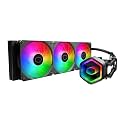 Cooler Master 360 Core II AIO Liquid CPU Cooler, Infinity Mirror ARGB