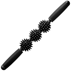 coolife fascia blasting muscle roller - cellulite massager - fascia roller for cellulite and sore muscles - neck leg back body roller deep tissue massage stick tools - 3 balls size version