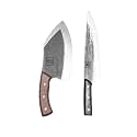 COOLINA Alpha Duo Knife Set, Lixy Cleaver &amp; Tungsten XL Chef Knife